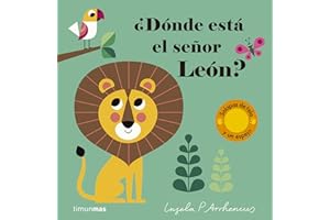 ¿Dónde está el señor León?: Solapas de tela y un espejo