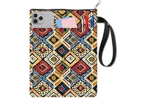 CRASPIRE Book Sleeve Book Covers for Paperbacks Decorative Pattern Book Protector with Zipper Washable Cloth 11x8.7In for Hardcover Reading Accessories Club Gifts Women Pouch Reader Librarian Bookish