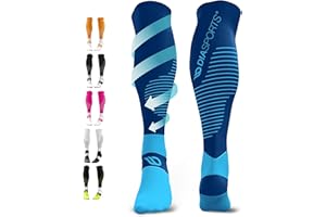 ‎DIASPORTS Diasports RUNSTARS Kompressionssocken für Sport, Laufen, Marathon und Triathlon | RUNSTARS Premium Kompressionssocken mit gleichmäßiger Kompression und verstärkter Ferse für Damen und Herren