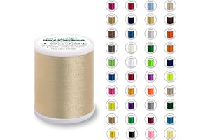 ‎STICKLING Madeira Polyneon 40 Original | 1.000 m Spule | Stickgarn für Stickmaschine | Maschinenstickgarn | Garn zum Sticken | Stickset (1682 Ecru)