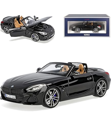 BMW Z4 E89 Cabrio Modellauto 1:43 – Mit Vitrine & Sockel, Detailreich