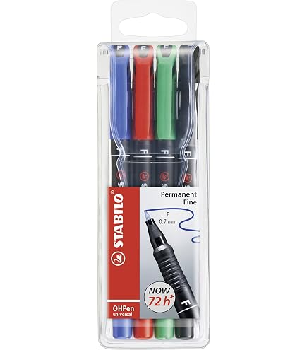STABILO Pen 68 Pennarello Rosso | Punta Media 1mm | Inchiostro A Base D'Acqua Inodore | Ideale Per Hand Lettering E Bullet Journal