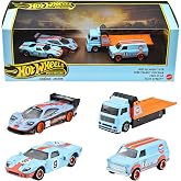 Hot Wheels Collector Set 2 Le Mans Race Gulf Premium Collector sergilenmeye uygun setler, JHW43
