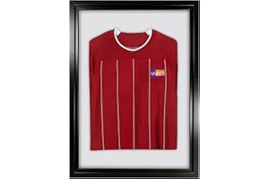 Vivarti Telaio DIY Junior Standard Sports Shirt 50 x 70 cm - Telaio Nero, Telaio Interno Nero, Scheda di Supporto Bianco