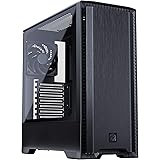 MTALLICGAR MetallicGear Neo Silent Mid-Tower ATX Chassis, Silent Front Panel, Tempered Glass Side Panel, Skiron Fan…