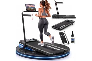 Sportconic Löpband för Hemmet 1–12km/h | Walking Pad | Hopfällbart Löpband med Lutning | Under Skrivbordet | Inkl. LED-display och Fjärrkontroll (Exklusive skyddsmatta, 1-12 km/h (P106FA))