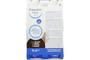 Fresenius Kabi Fresubin energy Lot de 24 bouteilles de boisson hypercalorique 200 ml