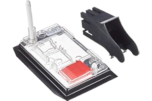 Tece Otwór wrzutowy do kostek do czyszczenia WC 9240950 do montażu z przodu, biały, 1 g (1 opakowanie)