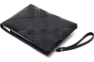 FSD.WG Herren-Clutch, Handtasche, 30,5 cm, große Handtasche, große Clutch-Geldbörse, T, Large, Casual