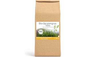 ‎CELLAVITA Cellavita Bio Gerstengras Vita - das Superfood Bio vegan ohne Zusatzstoffe keine Füllstoffe | (500g)