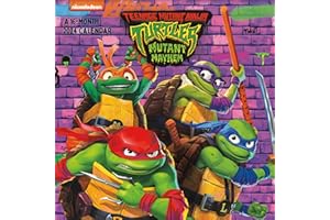 2024 Teenage Mutant Ninja Turtles: Mutant Mayhem Wall Calendar