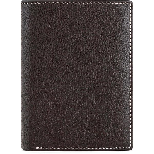Porte Papiers Voiture Le Tanneur - Cuir Lisse 3 Poches 2 Compartiments Cartes Canon Fusil