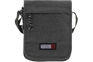 CORONEL TAPIOCCA Coronel Tapioca - Bandoleras Hombre - Bolso Bandolera hombre - Bandolera para regalos, uso diario, casual, viaje o negocios