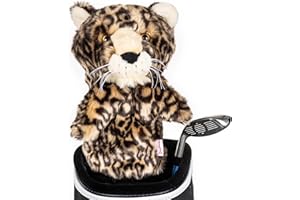 DAPHNE'S HEADCOVERS Daphne's Leopard Couvre-Chef Fantaisie Marron