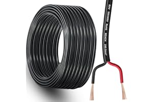 DARKGUARD Cable de Luces de Remolque 2 núcleos 0,5mm², 15M Cable eléctrico de Vehículo para Coches Autocaravanas Camping, 12V/24V Flexible Cobre Cableado Pare Remolques Agrícola Tráctor