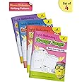 English Writing Practice for 6 to 10 Years Kids | Marion Font | Handwriting Improvement With Practice Activities For Children | Set Of 4