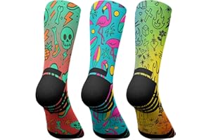 Jungle Socks Running Series - Pack de 3 Chaussettes Haute Performance pour Running, Respirantes, Compressives et Renforcées.