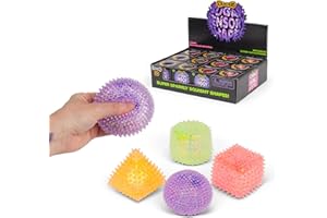 Tobar 38819 SCRUNCHEMS Sensory Sugar Shapes, motifs et couleurs assortis