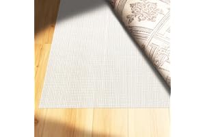 NASXKJI Anti Slip Rug Underlay 70 x 200cm Non Slip Rug Underlay Multipurpose PVC Cut to Size Reusable for Securing Drawers TraysTables Cutlery Rugs Beds Sofas(Cream)