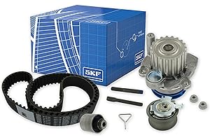 ‎SKF SKF Wasserpumpe und Zahnriemensatz mit Stehbolzen mit Dichtungen/Dichtungen VKMC 01250-1 Höhe 171 mm Länge 271 mm Breite 142 mm - OE-Qualität