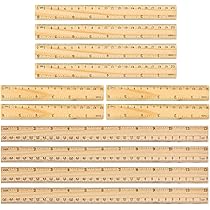 Lot De 6 Règles à Pâtisserie En Bois Patisse | Cuisin'Store