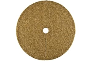 HaGa® Disque en coco - XL Ø 60 cm - Protection hivernale pour plantes en pot - Protection contre le gel - 100 % naturel