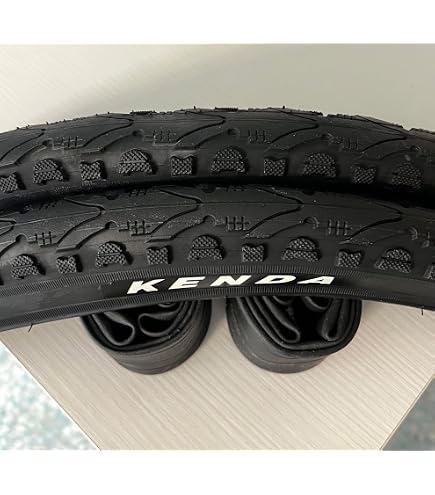 ECOVELO 2 COPERTONI MTB DEESTONE 26 X 1.90 + CAMERE d'Aria Pneumatici Neri Bici Bicicletta Mountain Bike 47-559