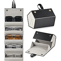 Buy CO-Z Leather Box Eyeglasses Eyewear Organizer Display Storage