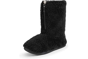 Polar Mens Sherpa Slipper Boots Anti-Slip Indoor Bootie Slipper with Funny Quote on its OutsoleSoft and Fluffy House Slipper with Memory Foam Ankle Boot Slippers