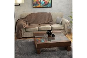 Leonardo Home - Grand Foulard Telo Copritutto Matrimoniale 250x280 - Telo Arredo - Tinta Unita - 100% Made in Italy