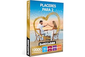 DAKOTABOX - Caja Regalo hombre mujer pareja idea de regalo - Placeres para 2 - 12000 experiencias como estancias rurales, cenas, accesos a spa y actividades de aventura