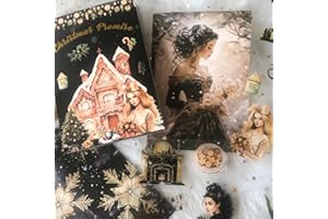 Scrapbooking Adesivi per Scrapbooking Accessori Ta Merry Natale Washi Stickers PET Clear Sticker Book 20 Fogli Bullet Journaling Adesivi Decorativi per Album Fai da te(Christmas Series 2)