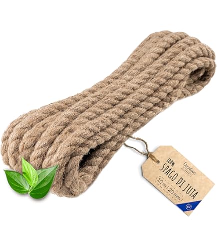 Corda Per Foglie Verdi Da 10 M, Con Corda Di Canapa Da 2 M, Accessori - Foto 9