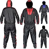 AQF Tuta Sauna Dimagrante Tuta Uomo Completa Felpata Donna Tuta Sudorina Tuta per Sudare Sauna Giacca Pantaloni per Palestra 