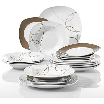 Servizio Caffè Ritzenhoff Evora Porcellana - 18 Pezzi Per 6 Persone - Foto 8