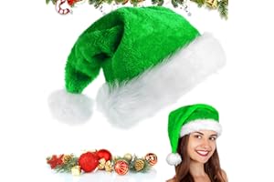 FUKPO Gorro Navidad, Gorros Navidad Gorro Papa Noel Adulto Navideño, Gorros Santa Claus Navideños