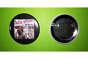 BLUE HAWAI BA1048 / Transport Offert/Badge 56 MM/NEUF/Renaud Laisse BETON