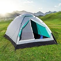 Campingzelt, Igluzelt, Zelt, Kuppelzelt für 2 Personen Sport & Freizeit