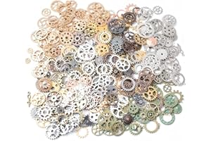 Guador 300 Grammi Steampunk Ingranaggi, Ingranaggi Pendenti In Metallo Vintage Ingranaggi Antichi Orologio Ingranaggi Ruote