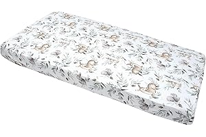 Medi Partners Spannbettlaken Spannbetttuch 60x120cm 100% Baumwolle Baby Bettwäsche Babymatratze Schlafsack Kinderbett Babybett (Kitz und Eichhörnchen)