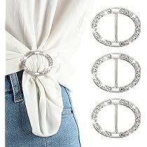 2 pezzi di strass intarsiati sciarpe fibbia sciarpa di moda sciarpa