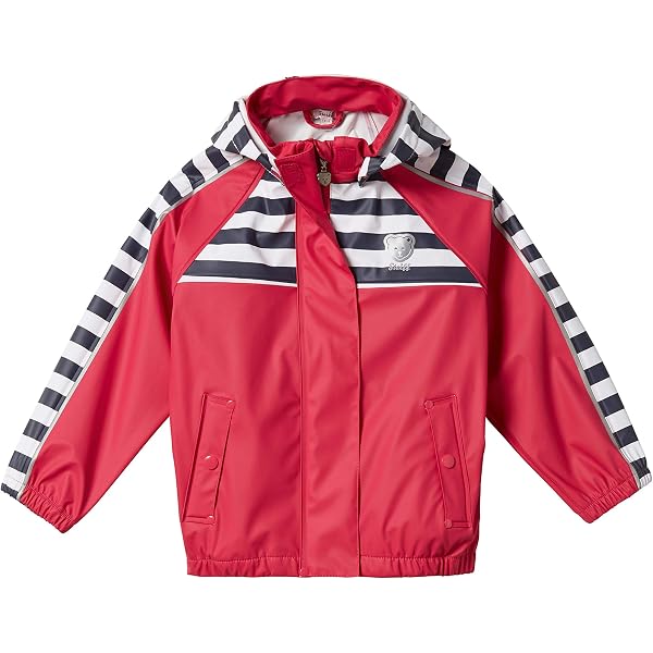 Steiff Baby-Mädchen Mütze Mit Teddybär-Applikation – Weicher Jersey, Wärmend, Mit Ohrenschutz