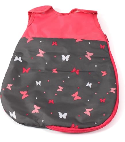 Bayer Chic 2000 Puppenschlafsack Bola Flowers Rosa | Puppen-Kleidung