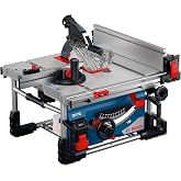 Bosch Professional Battery operated table saw GTS 18V-70 (incl. Optiline Wood blade, angle guide, push arm, ring wrench, suct