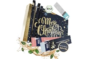 POFFI POFFI´S PAMPAS Premium Bio Tee Adventskalender 2023 - mit Meßmer Bio Tee - Weihnachtstee - Bio & Rainforest Alliance - Vegan - Adventskalender Tee
