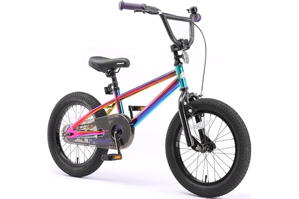 BIKESTAR Vélo Enfant pour Garcons et Filles de 4-5 Ans | Bicyclette Enfant 16 Pouces BMX avec Freins