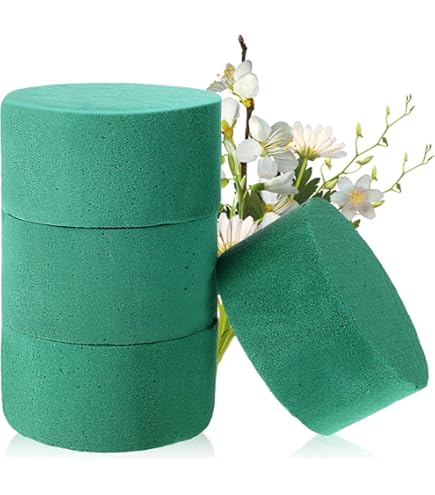 3 Cilindri Di Schiuma Per Fiori - Gloriax, 8x5 Cm, Multicolore - Foto 10
