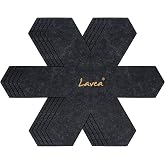 Lavea&reg; Set of 5 Protective Pans Separator &ndash; Dark Grey, 38 cm, Thickness 3 mm &ndash; Protective Pans Separators for Pans and Saucep