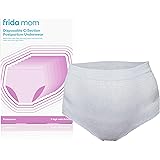 FridaBaby Intimo post-partum monouso a vita alta con sezione C | Super morbido, elastico, traspirante, traspirante, privo di 