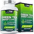 High-Potency Green Tea Energy Complex - Energy-Boosting Blend with Matcha, Green Tea and Turmeric Plus B6 and B12 - UK Formulated